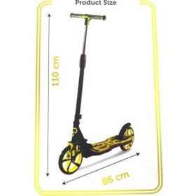 Resim Cool Wheels 12 Yaş Ve Üzeri 100 kg 2 Tekerlekli Katlanabilir Yeşil Çocuk Scooter 