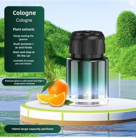 Resim Şarj Edilebilir 160ml Büyük Kapasiteli Cam Araba Aromaterapi Difüzörü Cologne 1 Piece Set 