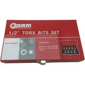 Resim Arm 1/2 Torx Bits Set 9PC 
