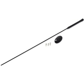 Resim Teltree Ford Focus İçin Siyah Plastik Anten + Taban Seti - Uyumlu Montaj Parçaları 