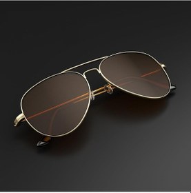 Resim Polarize Aviator Damla Gold-kahverengi Erkek Güneş Gözlüğü 