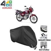 Resim Kanuni Windys 150 Lx Motosiklet Brandası ( Kilit Uyumlu - Siyah 