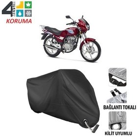 Resim Kanuni Windys 150 Lx Motosiklet Brandası ( Kilit Uyumlu - Siyah 