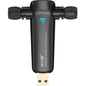 Resim UltraTekno AC1200 Dual Band 2.4g & 5g Destekli Wi-Fi Adaptörü USB 3.0 Kablosuz Wireless Adaptör 