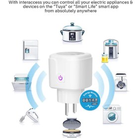 Resim isteburadayiz 16A KABLOSUZ, ÖLÇÜM ÖZELLİKLİ AKILLI PİRİZ (isteburadayiz) 