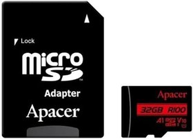 Resim APACER 32GB MICRO SDXC R100Mb/s (AP32GMCSH10UB-R) 