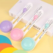 Resim 1 Adet Rastgele Verilen Ayarlanabilir Pusula Kart Kağıt El İşi Origami Kesim Dairesel Kesici 