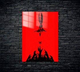 Resim Ultrakill Gabriel Metal Poster 1356 - 15x20cm (Küçük) 
