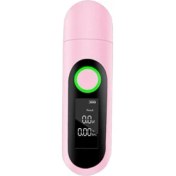 Resim Xiyu Shop Pembe Stil Test Cihazı Profesyonel Yüksek Doğru Ölçüm Alkol Ölçüm Cihazı Yarı Iletken LCD Ekranlı Yüksek Doğru Ölçümlü Alkol Ölçüm Cihazı (Yurt Dışından) 