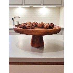 Resim Ayaklı Kek Standı - Meyve Tabağı - Ayaklı Sunumluk - 