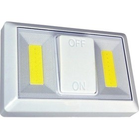 Resim Mıknatıslı Cırtlı Pilli Kablosuz Anahtarlı Led Lamba Çok Renkli 