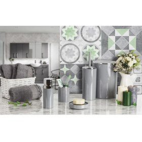 Resim Prima Nova Lenox Gri Banyo Seti 5 Parça M-SAS03-07 