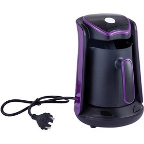 Resim Yifomall Seyahat İçin Taşınabilir Ev Çay Makinesi - 800w, 280ml, Ab Şarjı 220-240v , Siyah-mor Abs 