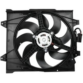 Resim Fıat 500 Ford Ka 07- 1,0-1,2-1,3 Mjet Fan Motoru Komple Nrf47251 51787116 