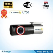 Resim U700 Wifi 1080p 170 Geniş Açı Gece Görüşlü 128 Gb Destekli Akıllı Araç İçi Kamera 