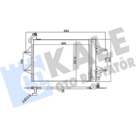 Resim Klima Kondenseri Polo-fox-cordoba-ıbıza-roomster-fabıa Al/al 515x362x16 6q0820411g 6q0820411j 6q0820411 