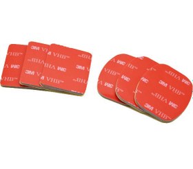 Resim Sanger GP14 Aksiyon Kamera 3 Oval 3 Düz Yapışkan Aparat 