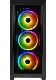 Resim GAMDIAS TALOS M1 Elite, 850W, Tempered Glass, ARGB, 80+ Bronze, Gaming Kasa 