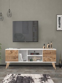 Resim 160 CM ESİN BEYAZ-ATLANTİK TV ÜNİTESİ 