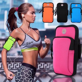 Resim Su geçirmez Koşu Kol Çantası Erkekler ve Kadınlar için - Açık Hava Sporları ve Fitness Aktiviteleri Sırasında Cep Telefonu ve Diğer Gereksinimleri Güvenli Bir Şekilde Tutuyor 