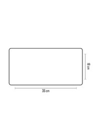 Resim Asra Trend Doğal Sunum Servis Kesme Tahtası Çam 