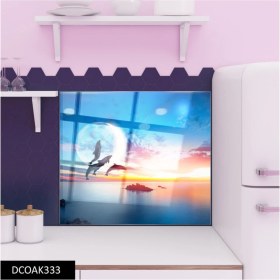 Resim Cam Ocak Arkası Koruyucu Ankastre Arkası Koruyucu | Yunuslar 