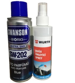 Resim Würth Swanson Works Oto Parfüm 200 Ml + Buğu Önleyici Sprey 150 ml 