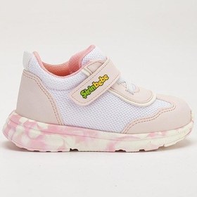 Resim Şirin Bebe Şirinbebe Ortopedik Kız Bebek İlk Adım Spor Ayakkabı Pudra Cırtlı Anorak Malzeme-3708 Pudra 