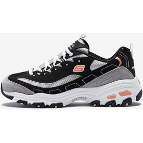 Resim Skechers D'Lites - New Journey Kadın Siyah Sneakers 11947 Bkwg Siyah 