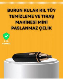 Resim MORESUN USB Şarjlı Sessiz Burun ve Kulak Kılı Temizleme Cihazı 