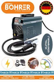 Resim BÖHRER ALMAN BÖHRER YENİ NESİL MAVİ İNVERTER MMA PFC TEKNOLOJİ 250 AMPER KAYNAK MAKİNESİ 
