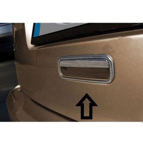 Resim Volkswagen Caddy Bagaj Açma 2 Parça Krom 2010 2011 2012 2013 2014 