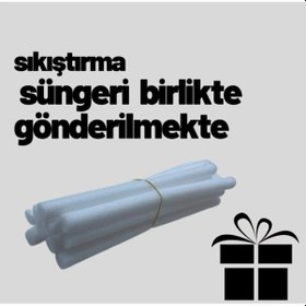 Resim StarMall Su Yolu Koltuk Örtüsü, kanepe, çekyat Kılıfı Yıkanabilir Streçli Lastkli Esnek 3Lü Mint Yeşil 