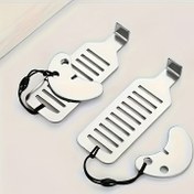 Resim 1 Adet Taşınabilir Kapı Kilidi: Seyahat Güvenliğinizi Artırın, Oteller ve Apartmanlar İçin Uygun 