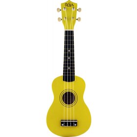 Resim Rosa RU002-YW Sarı Soprano Ukulele 