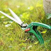 Resim Paslanmaz Çelik Çim Biçimi Çim Trimmer El Yapımı Bahçe Makasları Ergonomik Tasarım Karbon Çelik Bahçe Makasları, Yüksek Hassasiyetli Bahçe Makasları, Modern Tasarım, Dayanıklı, Güç Gerektirmez, Ev Bahçesi ve Çim Biçimi için Uygun 
