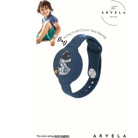 Resim Arvela Airtag Yuvalı Bileklik Çocuklar Için - Su Geçirmez Tasarım, Ayarlanabilir 