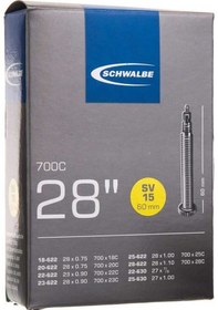 Resim Schwalbe 700x18-28c Sv15 60mm İç Lastik 