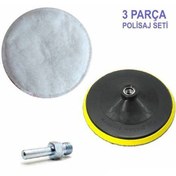 Resim Pastapoliş Cila Süngeri Matkap & Taşlama 115 Mm Pelüş & Cırttaban 