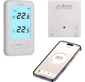 Resim Rcon Rc 705 Wifi Kablosuz Dijital Oda Termostatı 