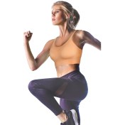 Resim Miofit Fashion Çift Askı Detaylı Destekli Seamless Spor Sütyeni 
