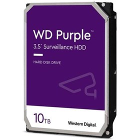 Resim Western WD101PURP 10 Tb Wd 3.5 Purple Sata3 7200rpm 256mb 7/24 Güvenlik Harddiski 