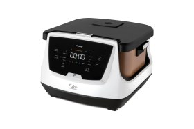 Resim Fakir Pasteur Çiğ Sütten Pastörize Yoğurt Yapma Makinesi 6 Fonksiyon 3 Litre Seramik Beyaz&siyah 