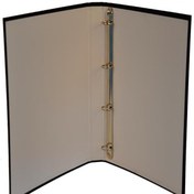 Resim Bafix Talebe Klasörü Pvc 4 Halkalı A4 Siyah 