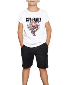 Resim Spy X Family-Fiona Anya And Yor Beyaz Çocuk Tişört Beyaz 