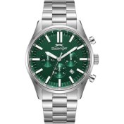 Resim Slazenger SL.09.2502.2.03 Yeşil Kadran Çelik Erkek Kol Saati 