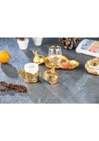 Resim Ziyafet Tek Kişilik Sunum Damat Kahve Fincanı 