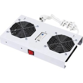 Resim Cabex Kabinet 2 Li Fan Modülü Analog Termostat Switch Duvar Tipi 