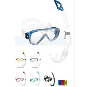 Resim Cressi Onda Maske Mexico Şnorkel Seti Clear-blue Clear - Blue 