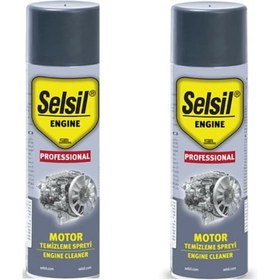 Resim Selsil Susuz Motor Temizleyici Sprey 2 Adet X 500 Ml 